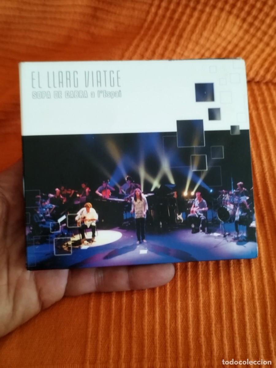 CDs de M&uacute;sica: Sopa De Cabra A L'Espai CD+DVD El Llarg Viatge. Discos en muy buen estado.