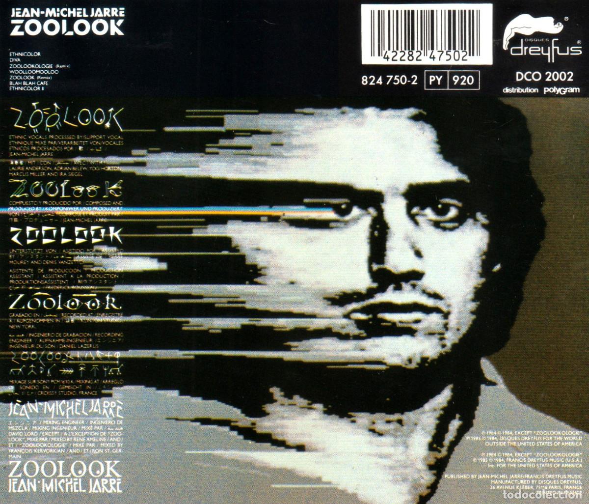 CDs de m&uacute;sica: JEAN MICHAEL JARRE. ZOOLOOK. CD. - Foto 2
