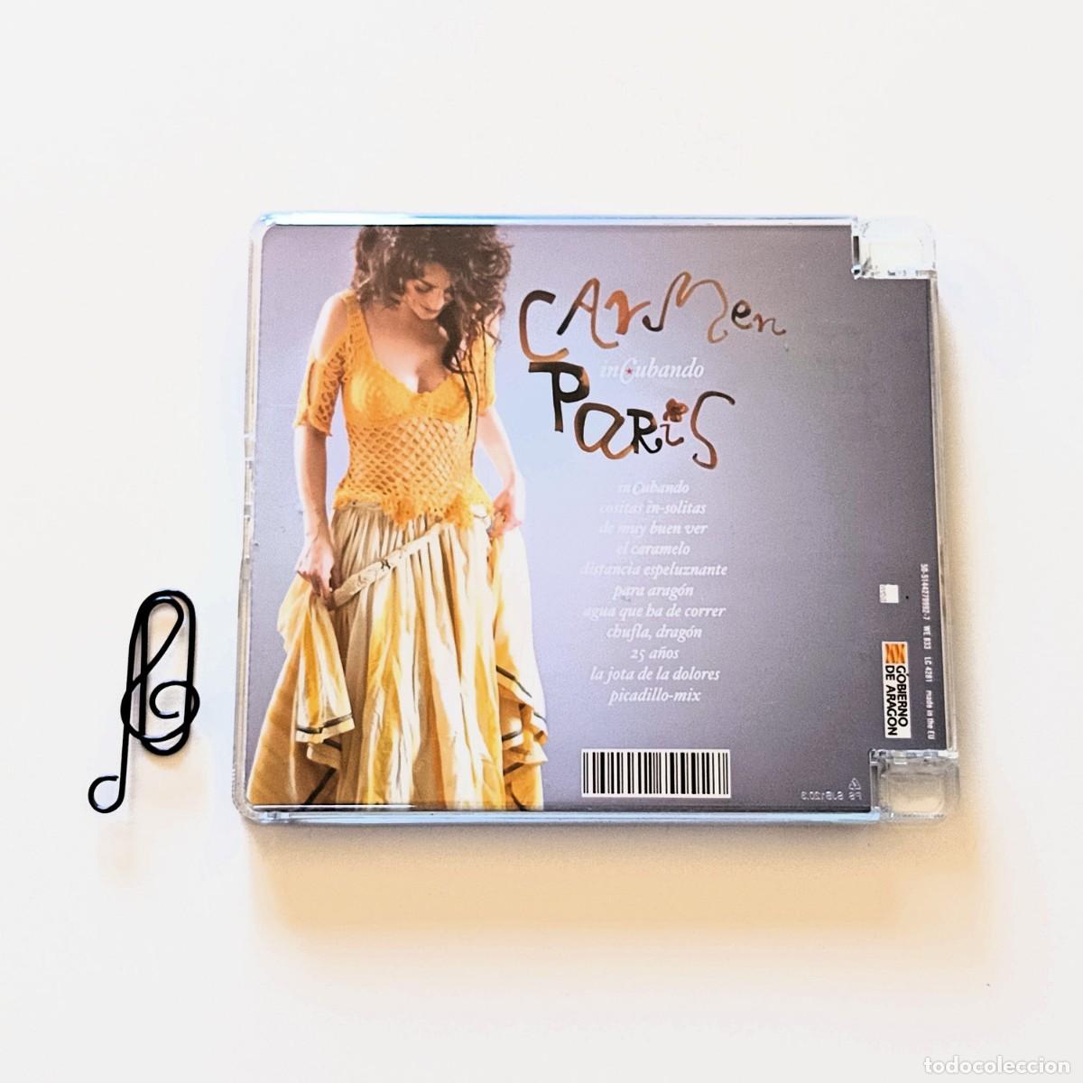 CDs de m&uacute;sica: CD Carmen Paris - inCubando - Foto 2