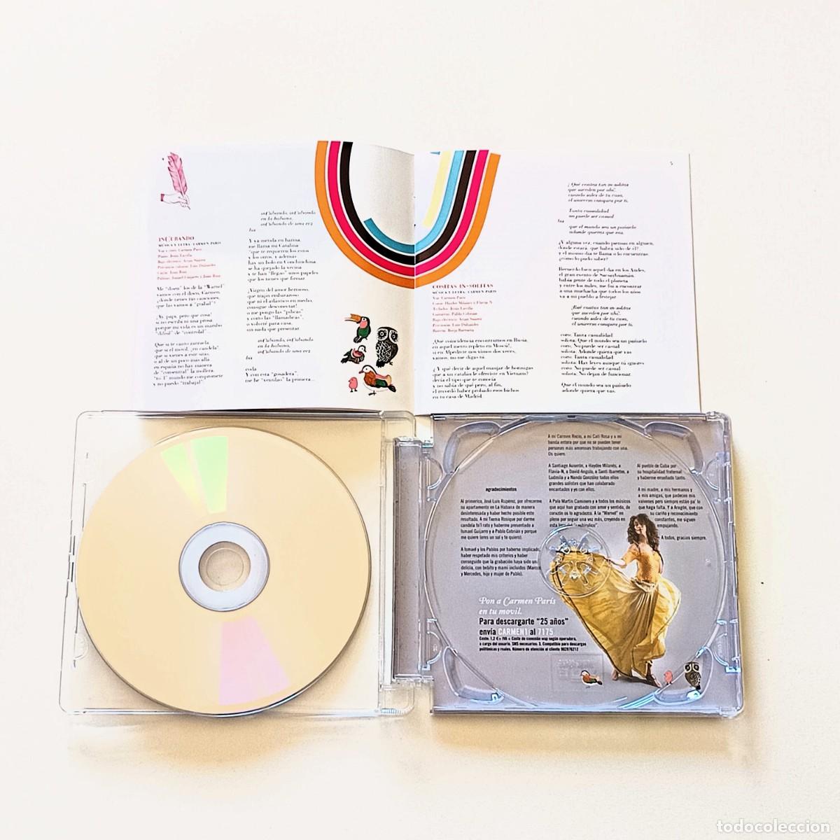 CDs de m&uacute;sica: CD Carmen Paris - inCubando - Foto 4