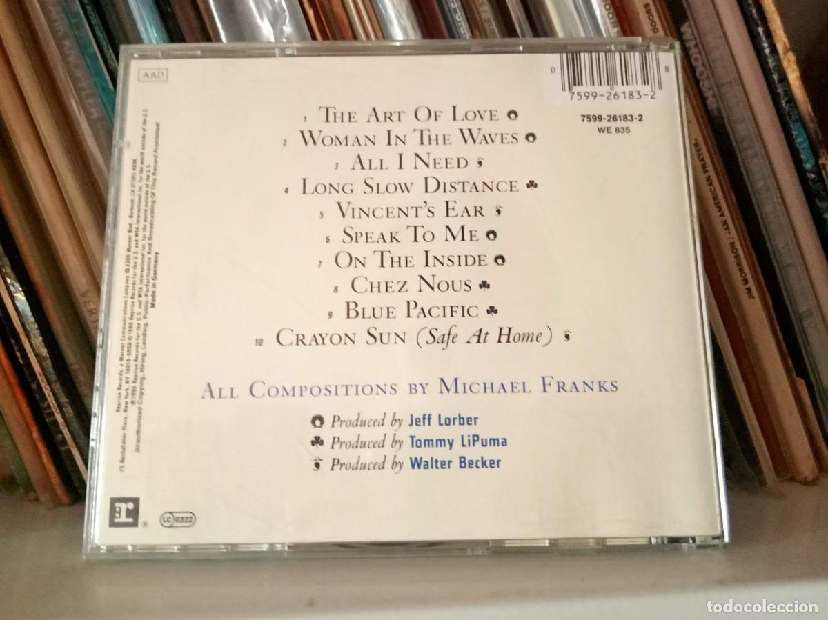 CDs de m&uacute;sica: Michael Franks &ndash; Blue Pacific - CD Europe 1990 - Foto 2