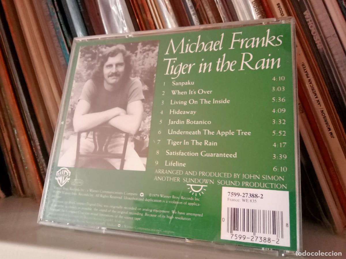 CDs de M&uacute;sica: Michael Franks &ndash; Tiger In The Rain - CD Europe