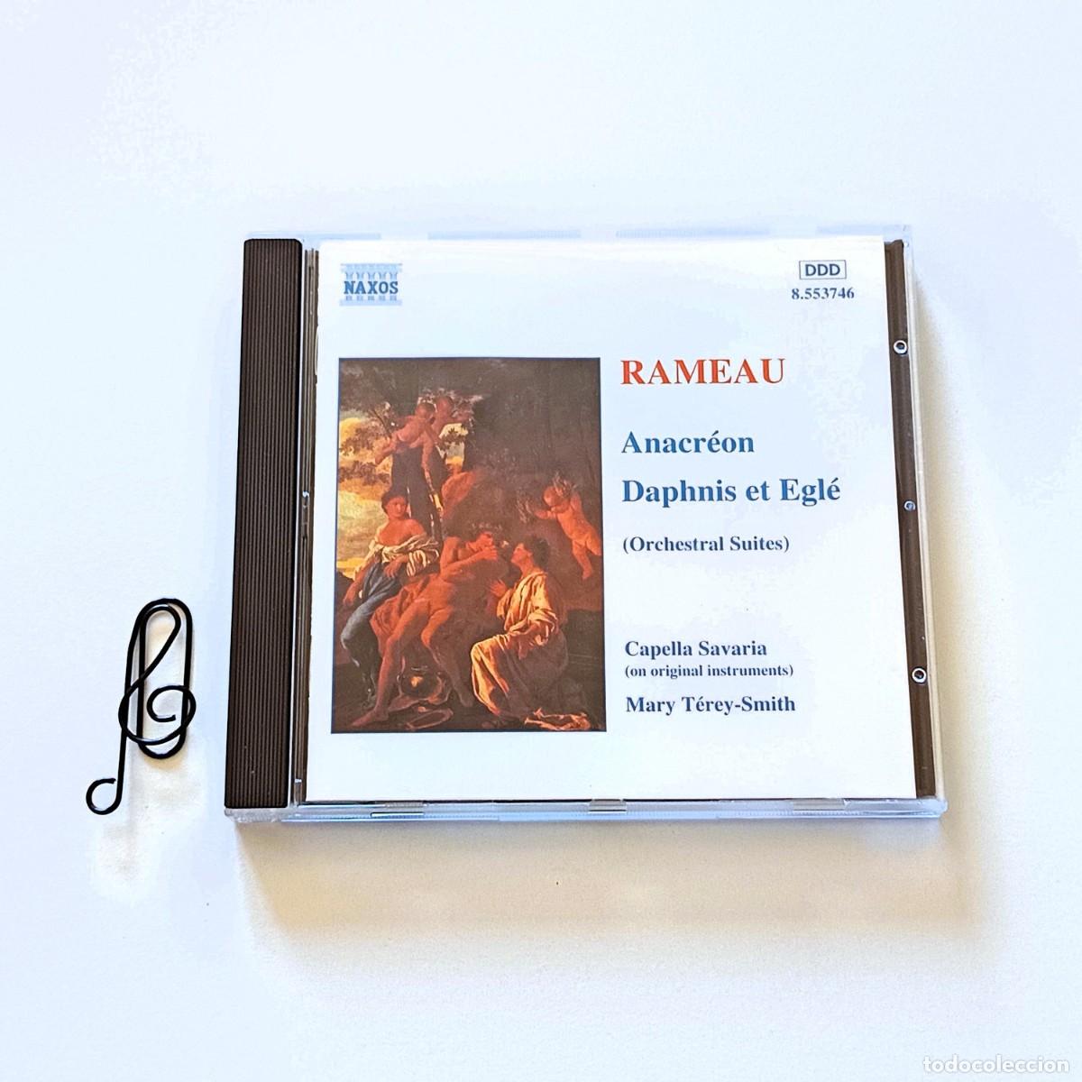 CDs de M&uacute;sica: CD Rameau - Orchestral Suites Vol.2 (Anacre&oacute;n & Daphnis et Egl&eacute;)