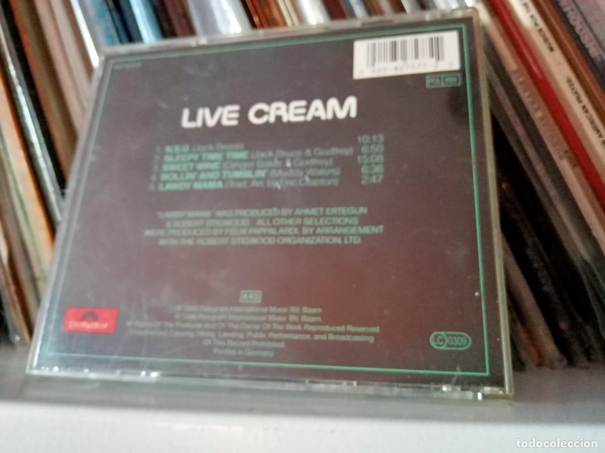 CDs de m&uacute;sica: Cream &ndash; Live Cream - CD Europe - Foto 2