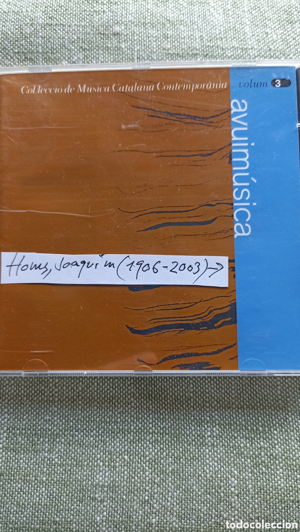 CDs de M&uacute;sica: Avuim&uacute;sica - Col&middot;lecci&oacute; de M&uacute;sica Catalana Contempor&agrave;nia, Volum 3&rdquo;.