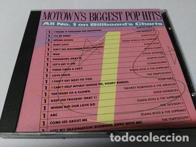 CDs de M&uacute;sica: Motown&rsquo;s Biggest Pop Hits - All #1 on Billboard&rsquo;s Charts- 0035627245022