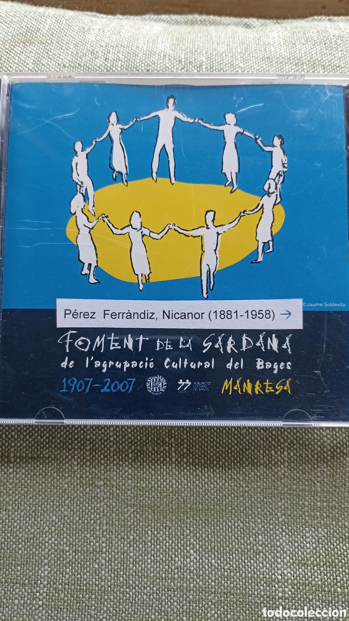 CDs de M&uacute;sica: Foment de la Sardana de l'Agrupaci&oacute; Cultural del Bages: 1907-2007&rdquo;, publicada por el sello Audiovisu
