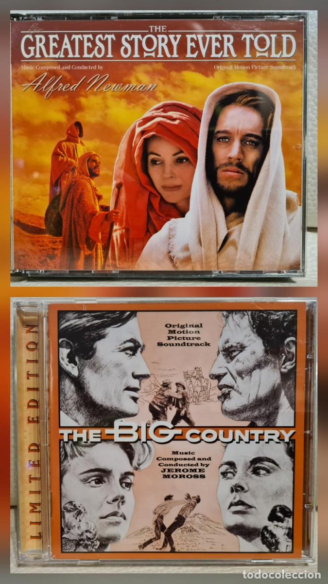 CDs de M&uacute;sica: LOTE 2 BANDAS SONORAS EXCLUSIVAS Y LIMITADAS - THE GREATEST STORY EVER TOLD 3 CD Y THE BIG COUNTRY