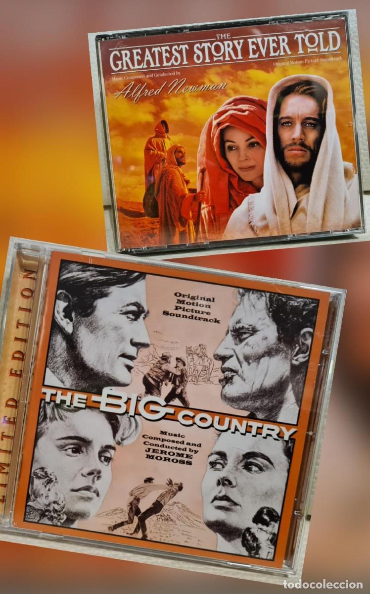CDs de M&uacute;sica: LOTE 2 BANDAS SONORAS EXCLUSIVAS Y LIMITADAS - THE GREATEST STORY EVER TOLD 3 CD Y THE BIG COUNTRY