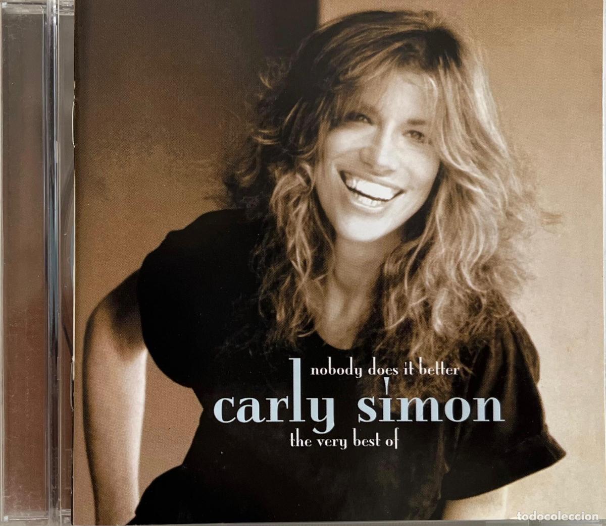 CDs de M&uacute;sica: CARLY SIMON. NOBODY DOES IT BETTER. THE VERY BEST, LO MEJOR. YOU&acute;RE SO VAIN. WHY... CD UK 1998