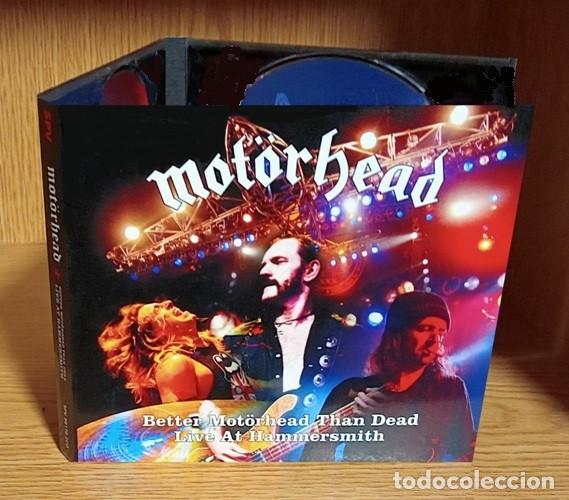 CDs de M&uacute;sica: [DOBLE CD]. MOT&Ouml;RHEAD. BETTER MOT&Ouml;RHEAD THAN DEAD. LIVE AT HAMMERSMITH. DIGIPACK.