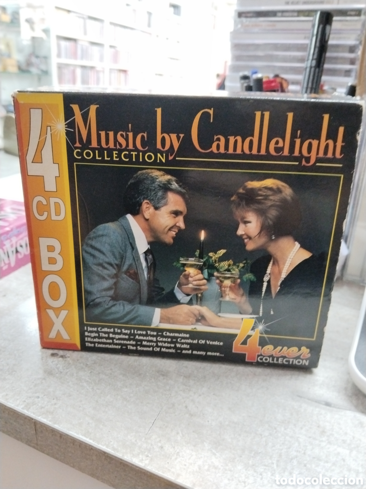 CDs de M&uacute;sica: Music by candlelight box 4 cds