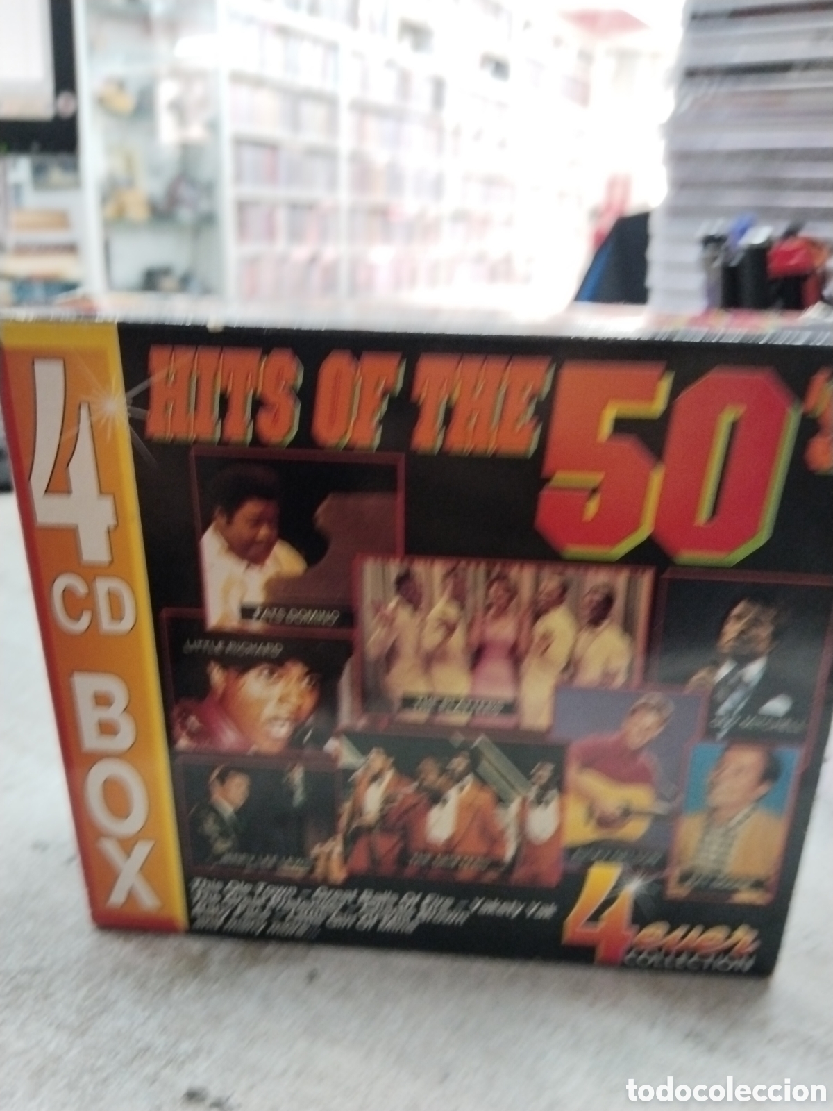 CDs de M&uacute;sica: Hits of the 50. Box de 4 cds