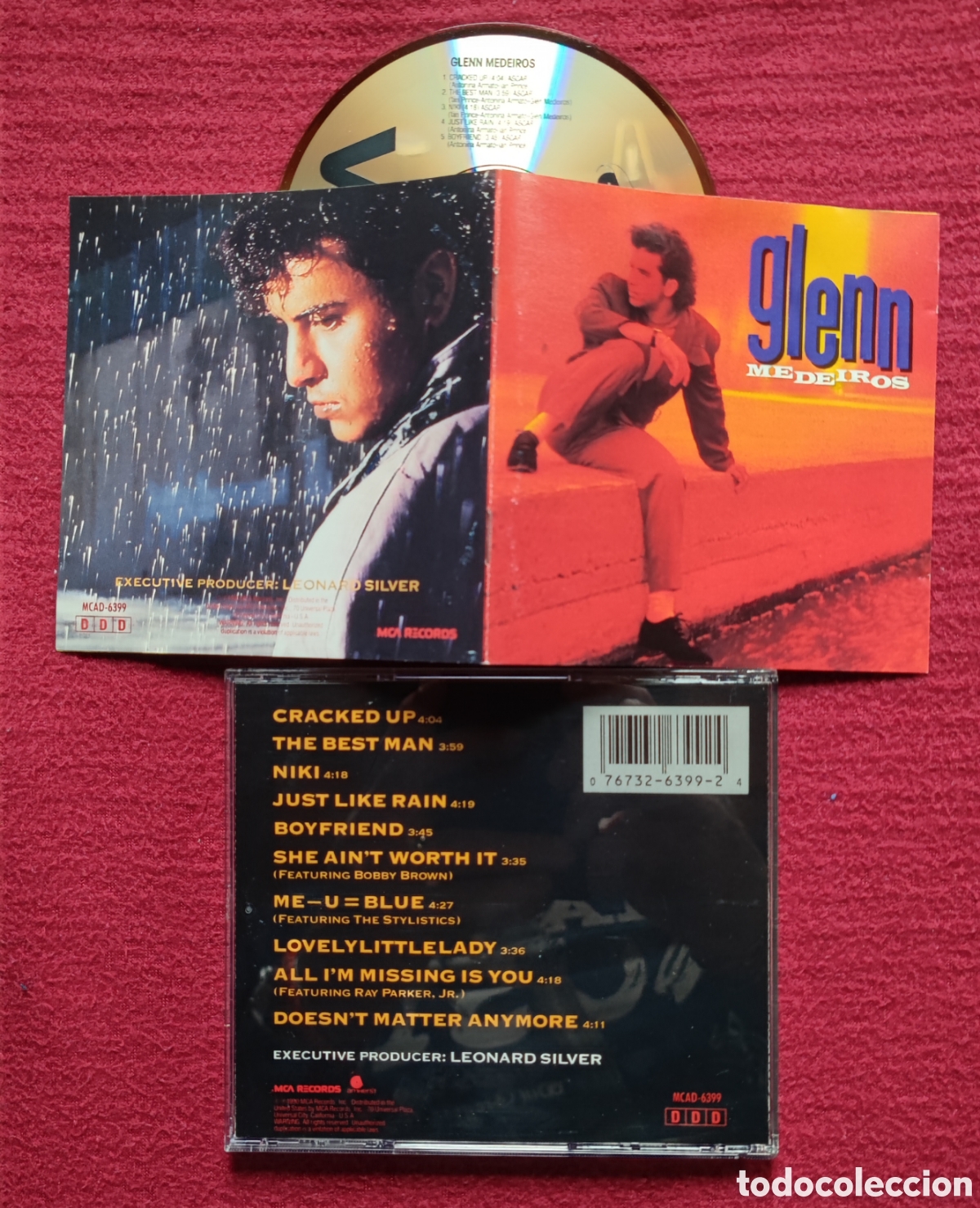 Music CDs: GLENN MEDEIROS: s/t. Cd Edici&oacute;n Original 1990 MCA Records. Made In USA.