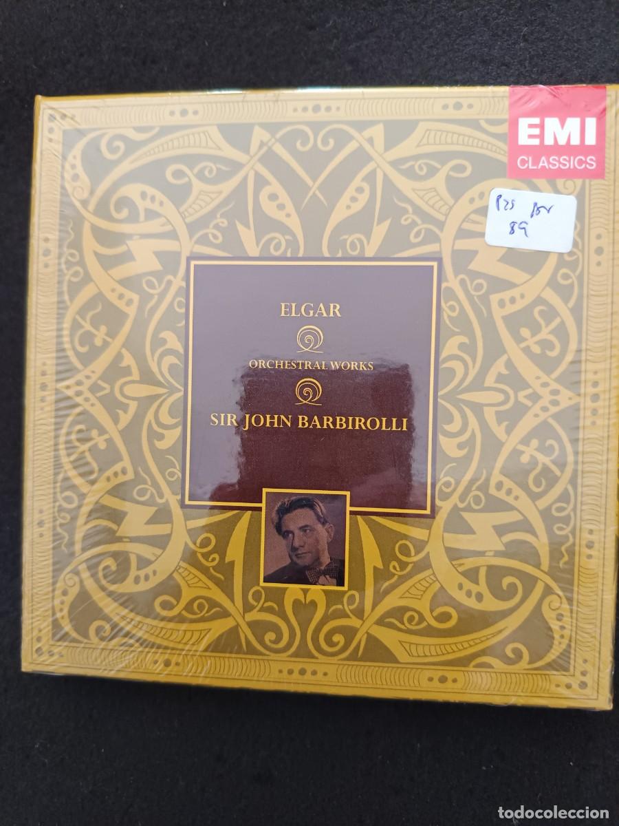 CDs de M&uacute;sica: CAJA 5 CD. ELGAR. ORCHESTRAL WORKS. SIR JOHN BARBIROLLI. 5 CD