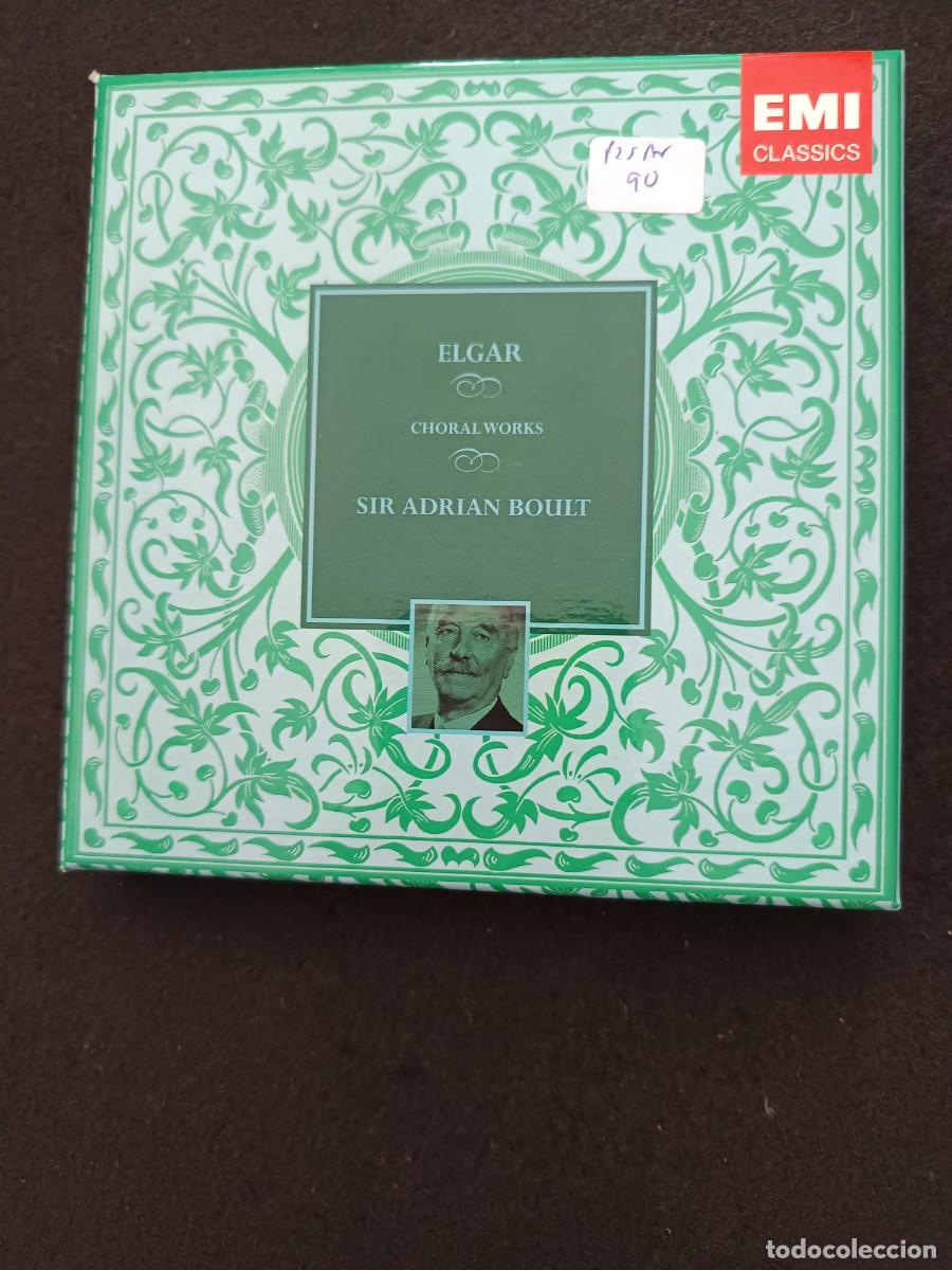 CDs de M&uacute;sica: CAJA 6 CD. ELGAR. CHORAL WORKS. DIR.:SIR ADRIAN BOULT. 6 CD