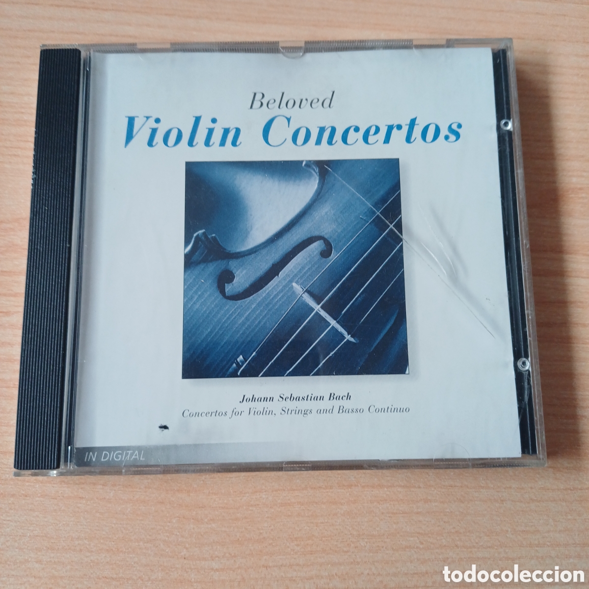 CDs de M&uacute;sica: BELOVED VIOLIN CONCERTOS JOHAN SEBASTIAN BACH CD