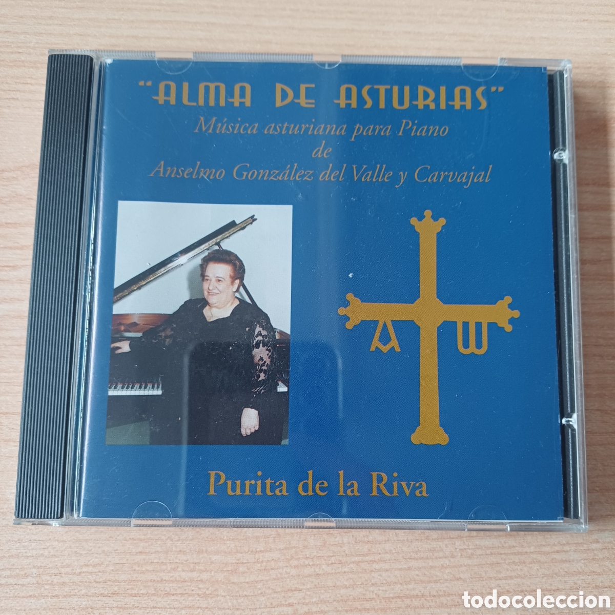 CDs de M&uacute;sica: PURITA DE LA RIVA ALMA DE ASTURIAS CD MUSICA ASTURIANA PARA PIANO DE ANSELMO GONZALEZ