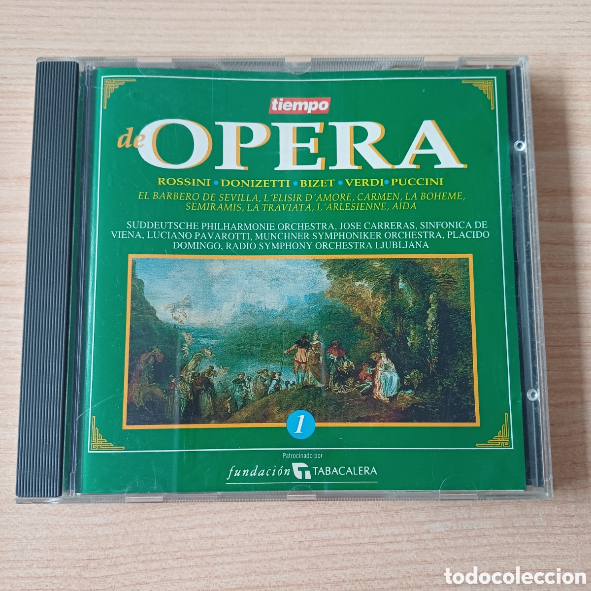 CDs de M&uacute;sica: TIEMPO DE OPERA CD ROSSINI DONIZETTI BIZET VERDI PUCCINI