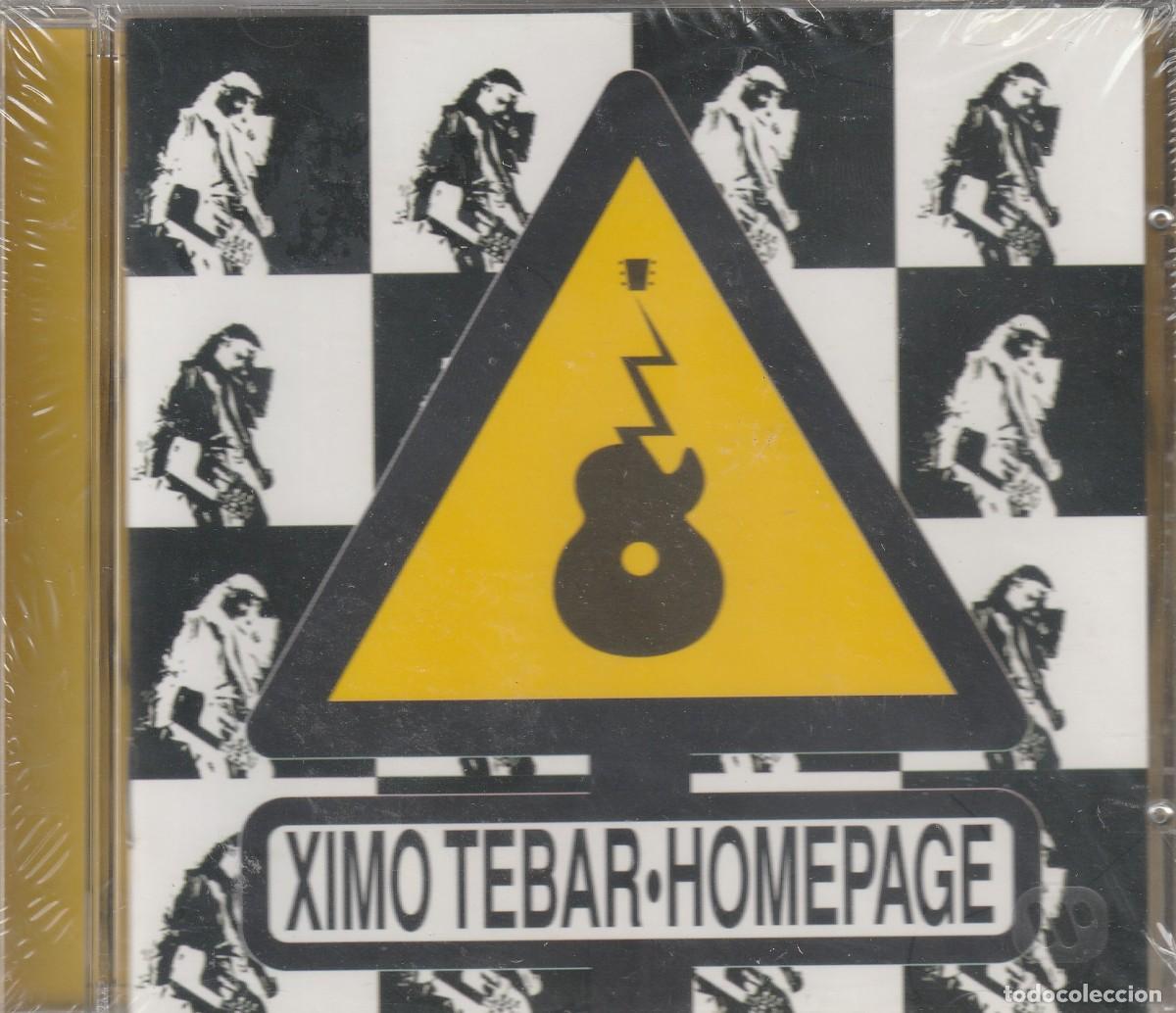 CDs de M&uacute;sica: Ximo Tebar &ndash; Homepage-1998-CD-﻿Estilo:Fusion, Jazz-/(precintado)