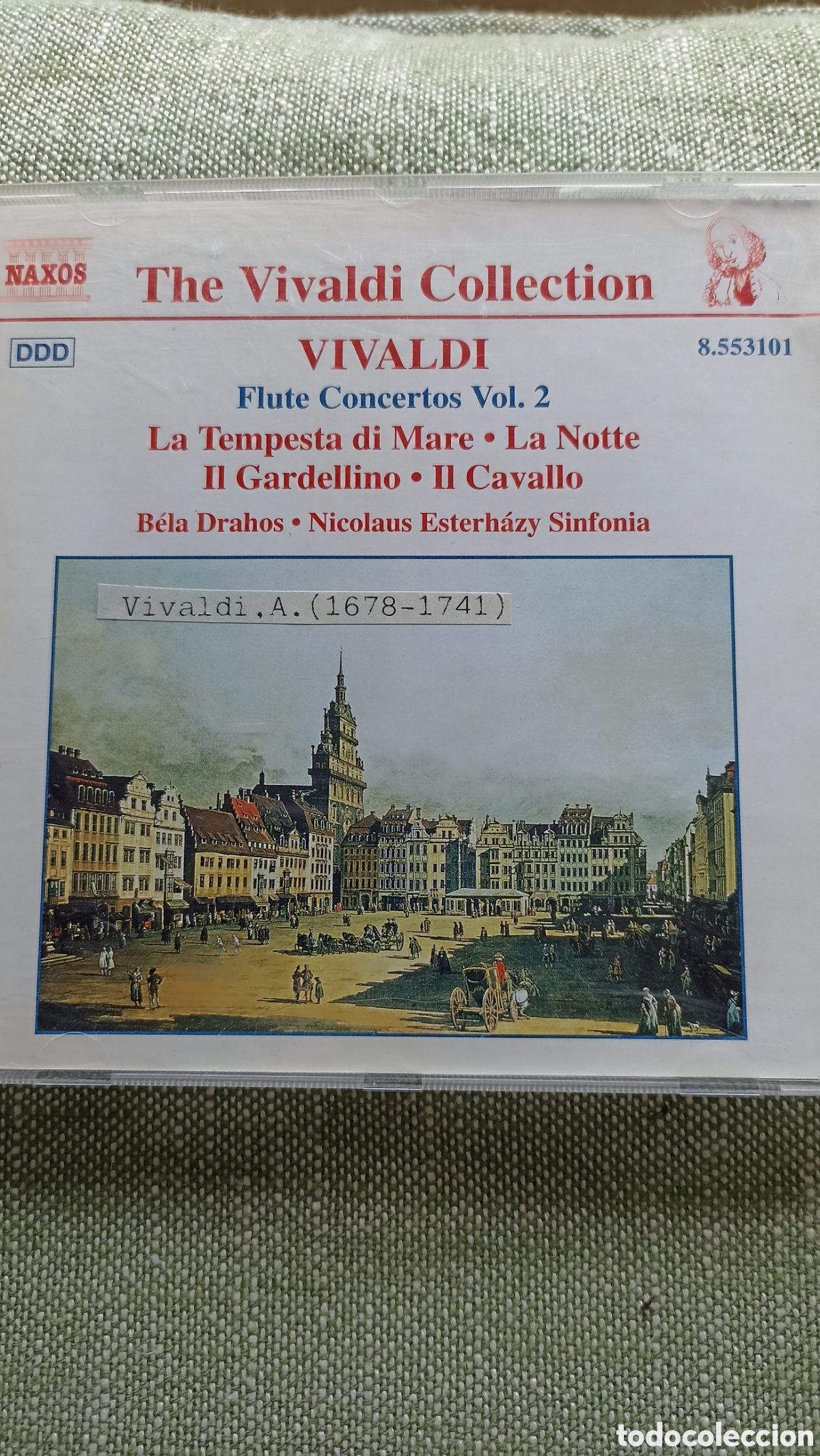 CDs de M&uacute;sica: &aacute;lbum VIVALDI: Flute Concertos, Vol. 2,