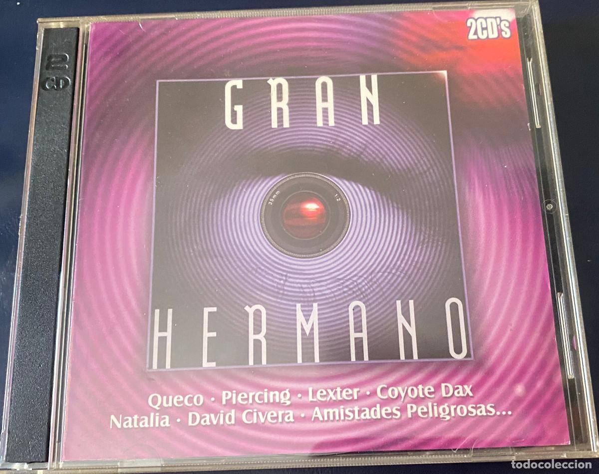 Music CDs: 'Gran Hermano 5'. Queco, Natalia, Coyote Dax, David Civera, etc. 34 temas. 2003. 2 CDs. Buen estado.