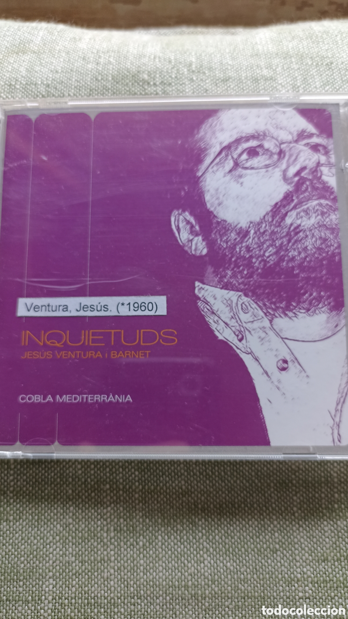 CDs de M&uacute;sica: Inquietuds y presenta composiciones del m&uacute;sico Jes&uacute;s Ventura i Barnet.
