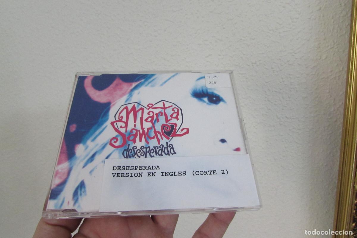 CDs de m&uacute;sica: Marta S&aacute;nchez &ndash; Desesperada 4 TRACKS - Foto 1