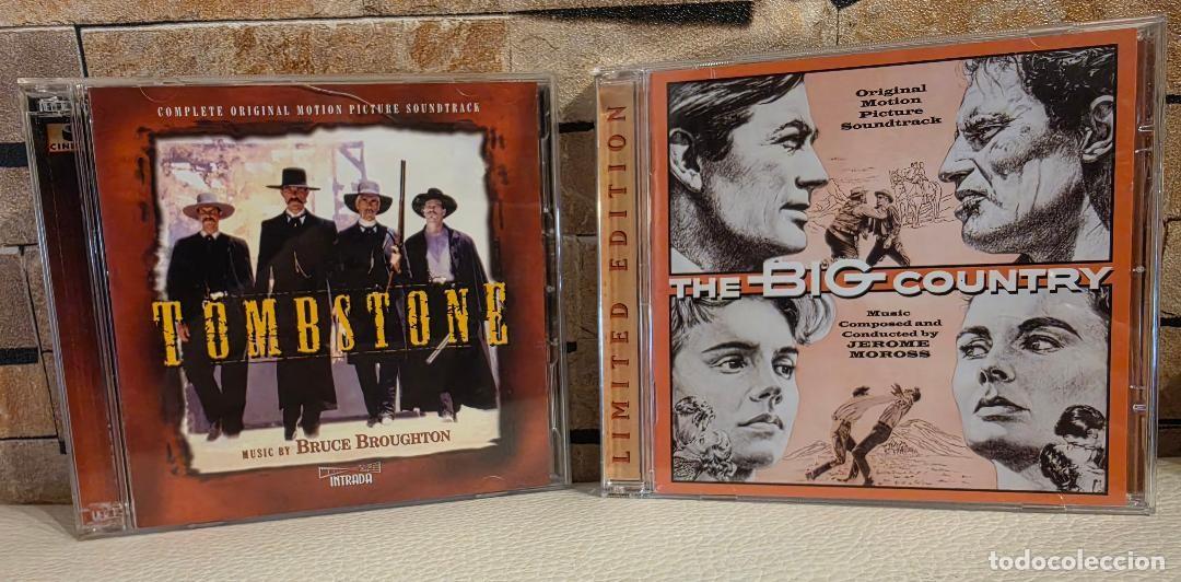 CDs de M&uacute;sica: 2 BANDAS SONORAS EXCLUSIVAS Y LIMITADAS - THE BIG COUNTRY Y TOMBSTONE EDICI&Oacute;N AMPLIADA 2 CDs