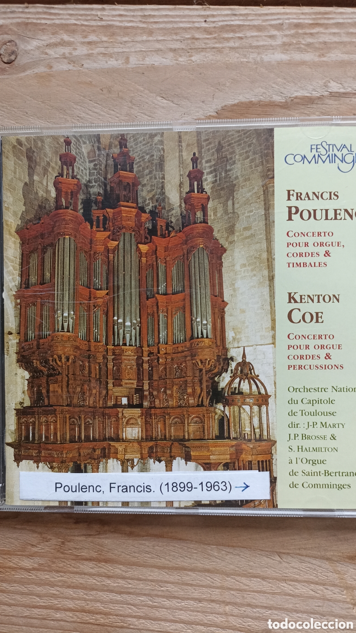 CDs de M&uacute;sica: 3CD m&uacute;sica de &oacute;rgano