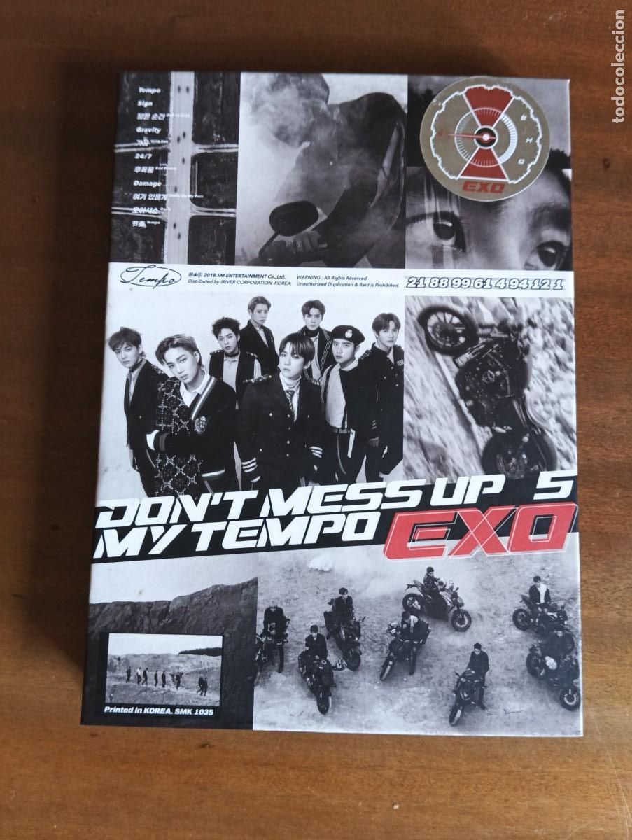 CDs de M&uacute;sica: &Aacute;lbum &lsquo;Don&rsquo;t Mess Up My Tempo&rsquo; de EXO (S Version).