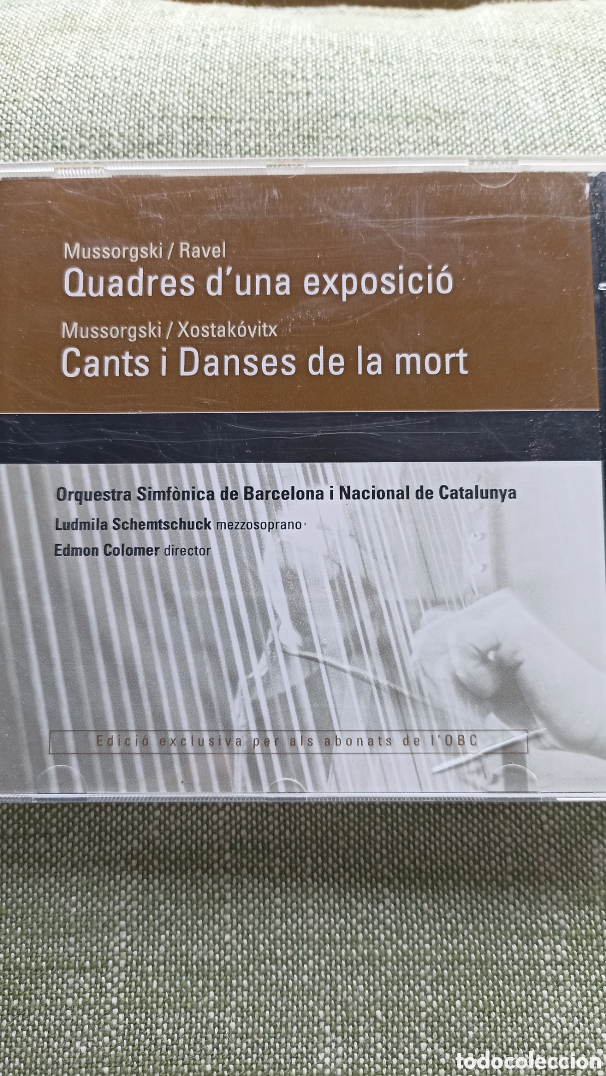 CDs de M&uacute;sica: Edici&oacute;n limitada Musorski Orquesta Simf&ograve;nica de Barcelona i Nacional de Catalunya (OBC),