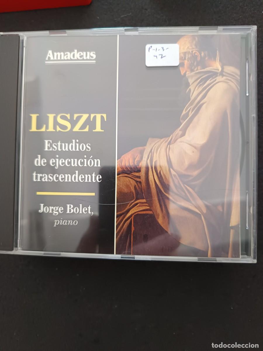 CDs de M&uacute;sica: LISZT. ESTUDIOS DE EJECUCI&Oacute;N TRACENDENTE. PIANO: JORGE BOLET (AMADEUS)