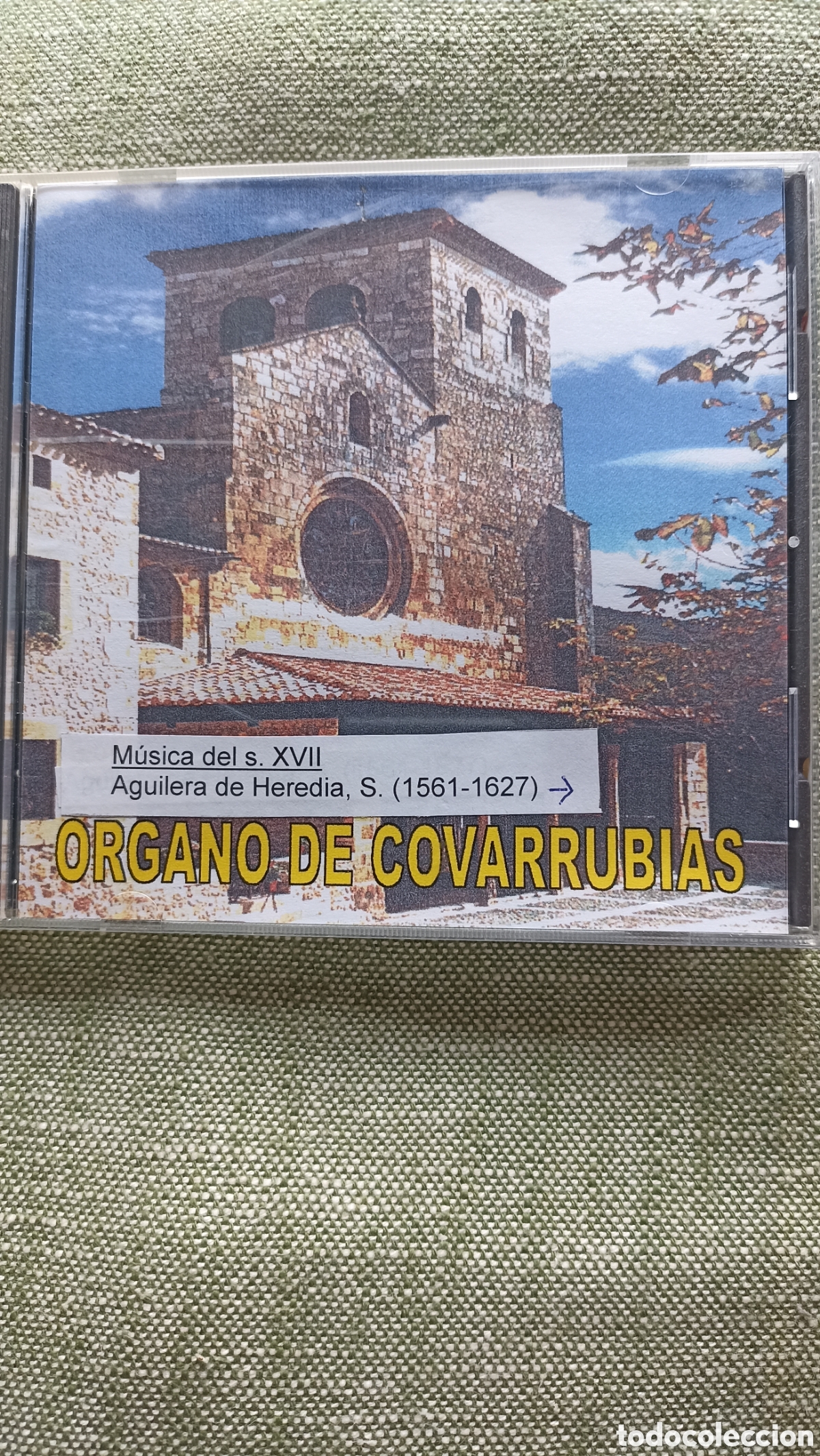 CDs de M&uacute;sica: Edici&oacute;n limitada!&Oacute;rgano de Covarrubias (Burgos), con obras de Sebasti&aacute;n Aguilera de Heredia.