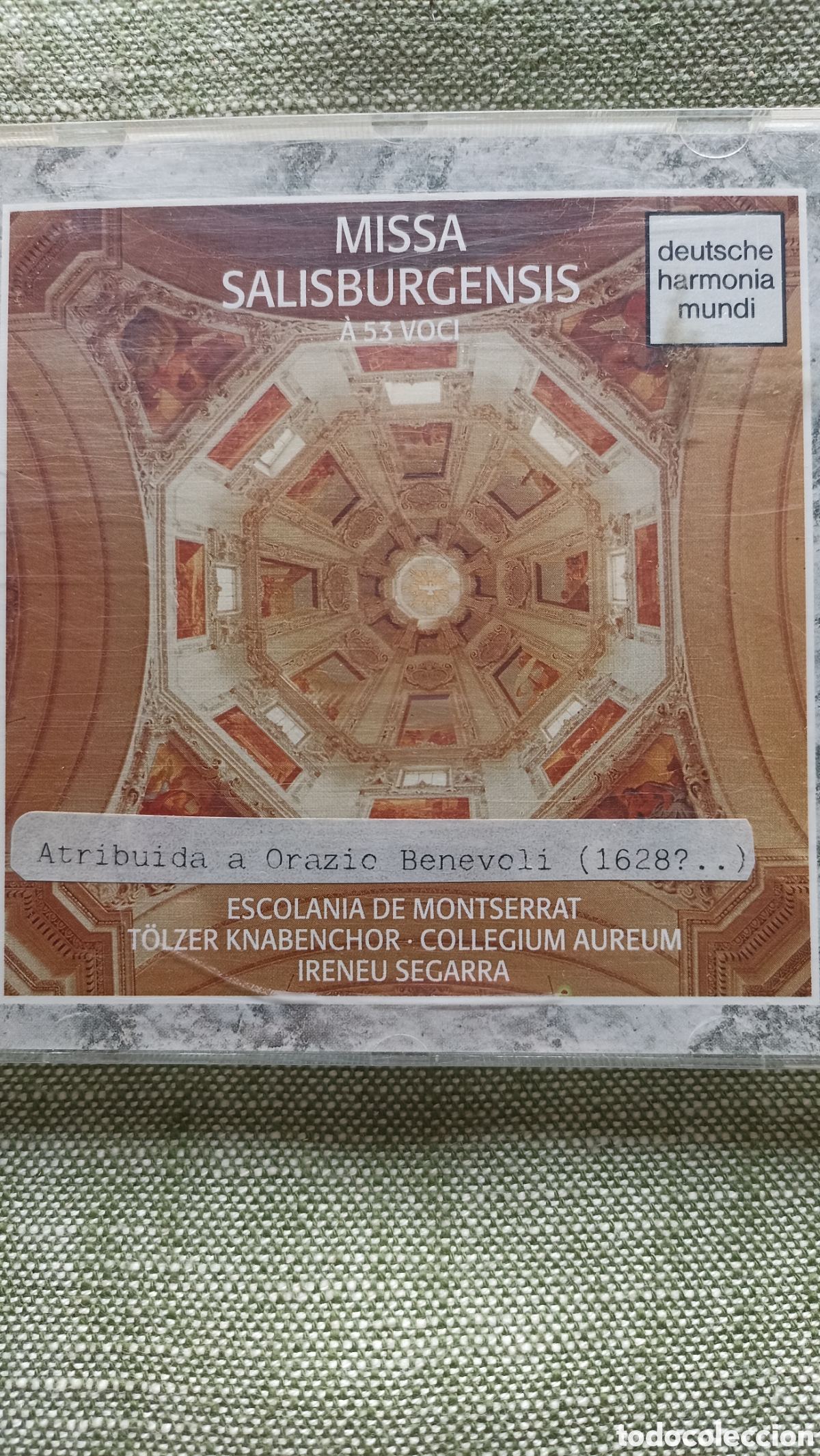CDs de M&uacute;sica: Missa Salisburgensis, interpretado por la Escolania de Montserrat y el T&ouml;lzer Knabenchor