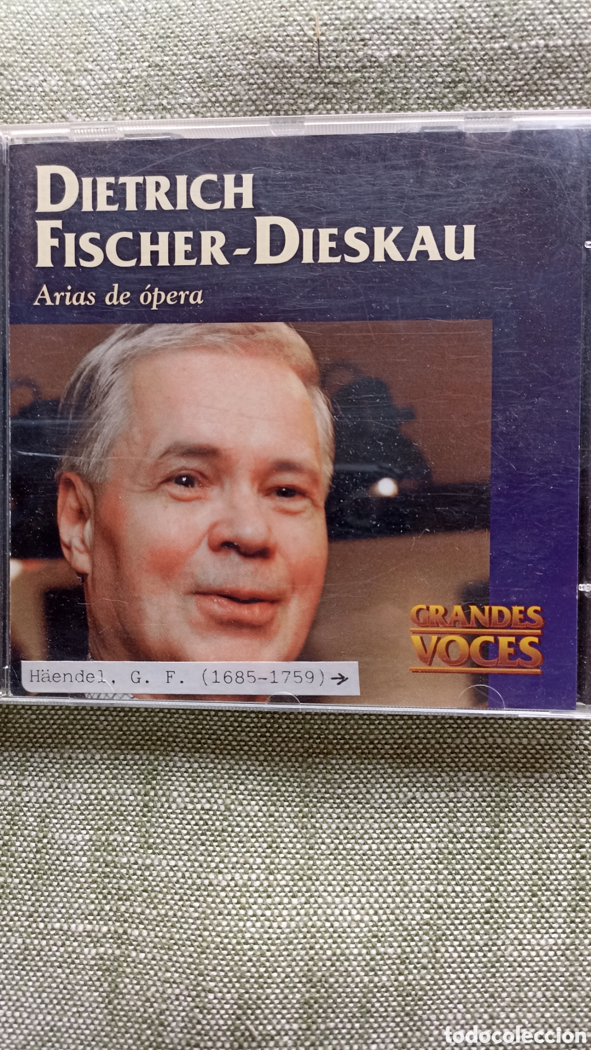 CDs de M&uacute;sica: EMI Dietrich Fischer-Dieskau: Arias de &oacute;pera, perteneciente a la colecci&oacute;n &rdquo;Grandes Voces&rdquo;,