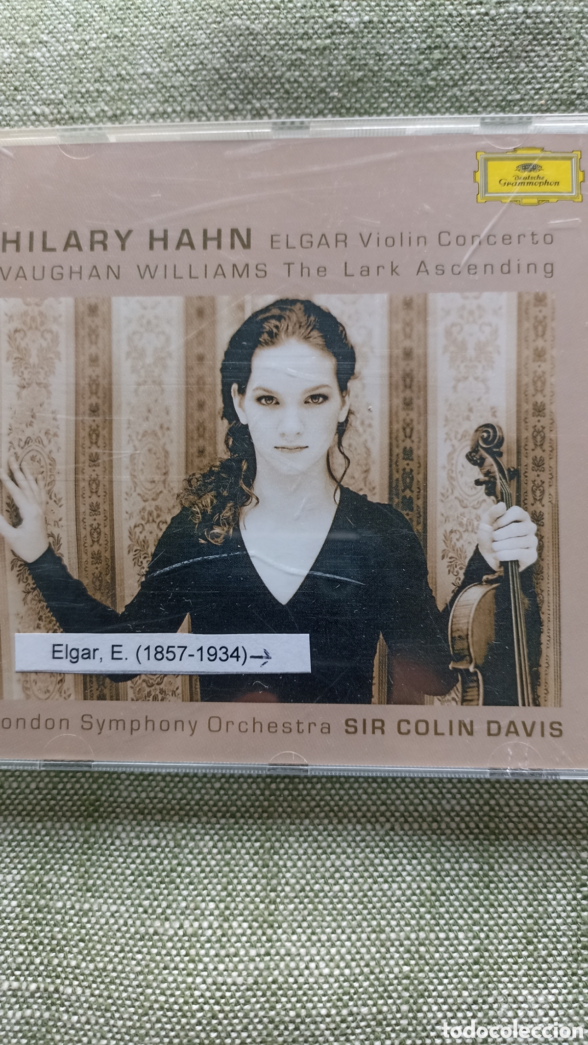 Music CDs: Elgar: Violin Concerto / Vaughan Williams: The Lark Ascending&rdquo; de Hilary Hahn