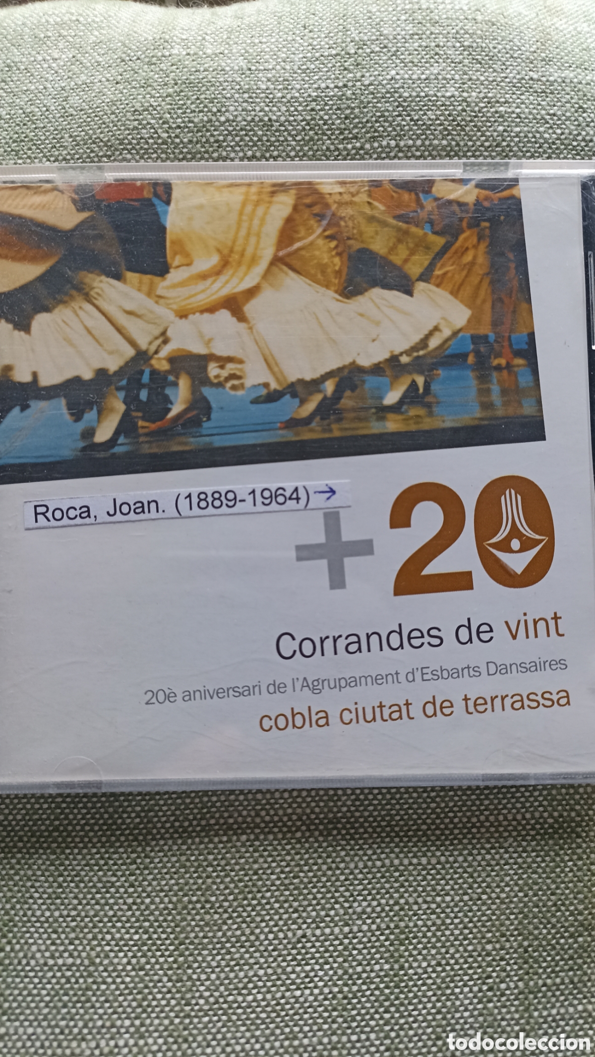CDs de M&uacute;sica: &rdquo;+20 Corrandes de vint&rdquo;, publicado para el 20&ordm; aniversario de l'Agrupament d'Esbarts Dansaires,