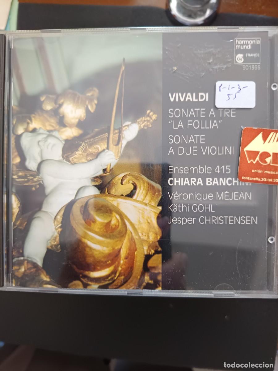 CDs de M&uacute;sica: VIVALDI: SONATA A TRE &rdquo;LA FOLLIA&rdquo; / SONATE A DUE VIOLINI. INT&Eacute;RPRETE ENSEMBLE 415