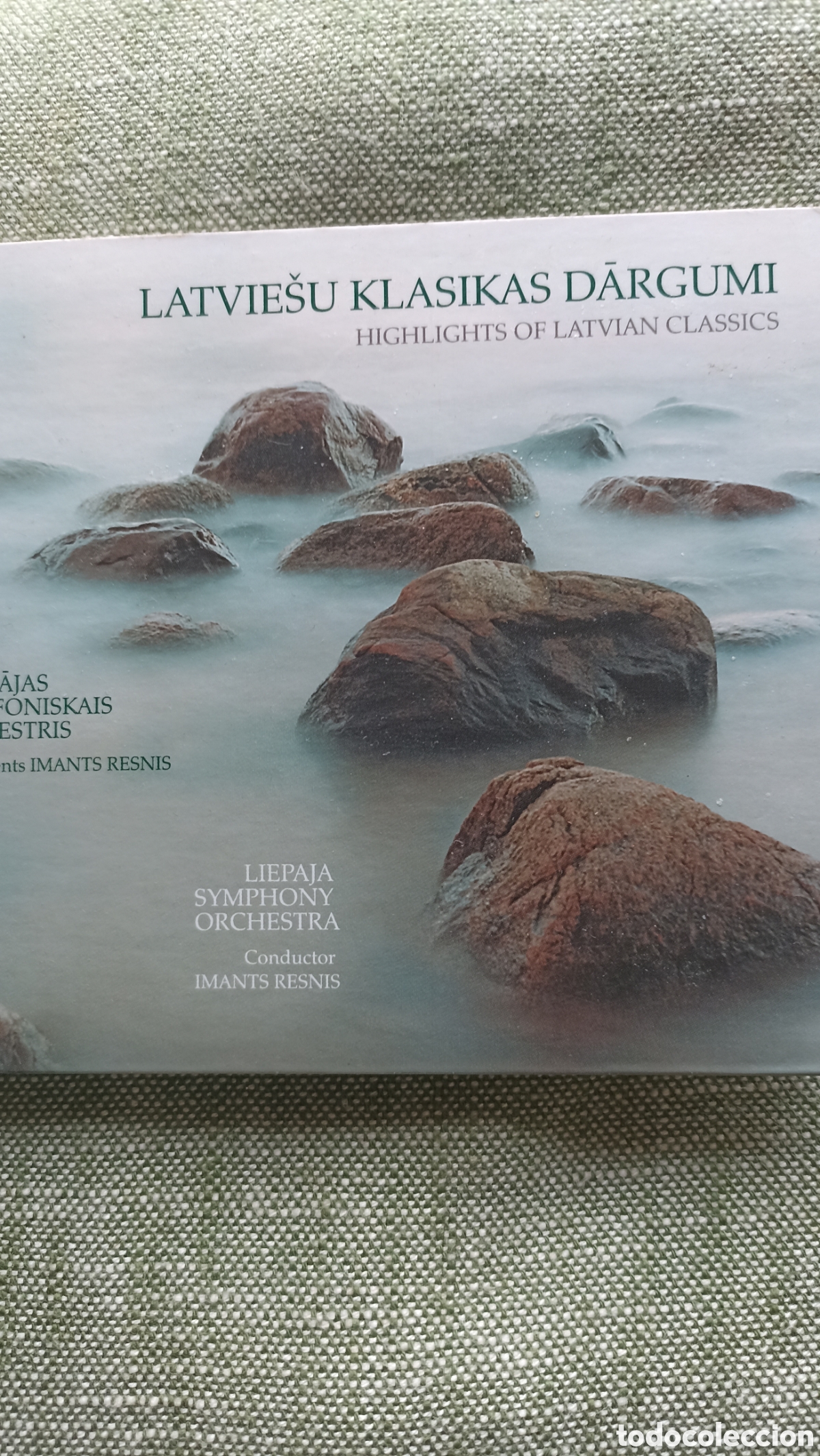 CDs de M&uacute;sica: Latvie&scaron;u Klasikas Dārgumi (Tesoros de la M&uacute;sica Cl&aacute;sica Letona), interpretado por la Orquesta Sinf&oacute;n
