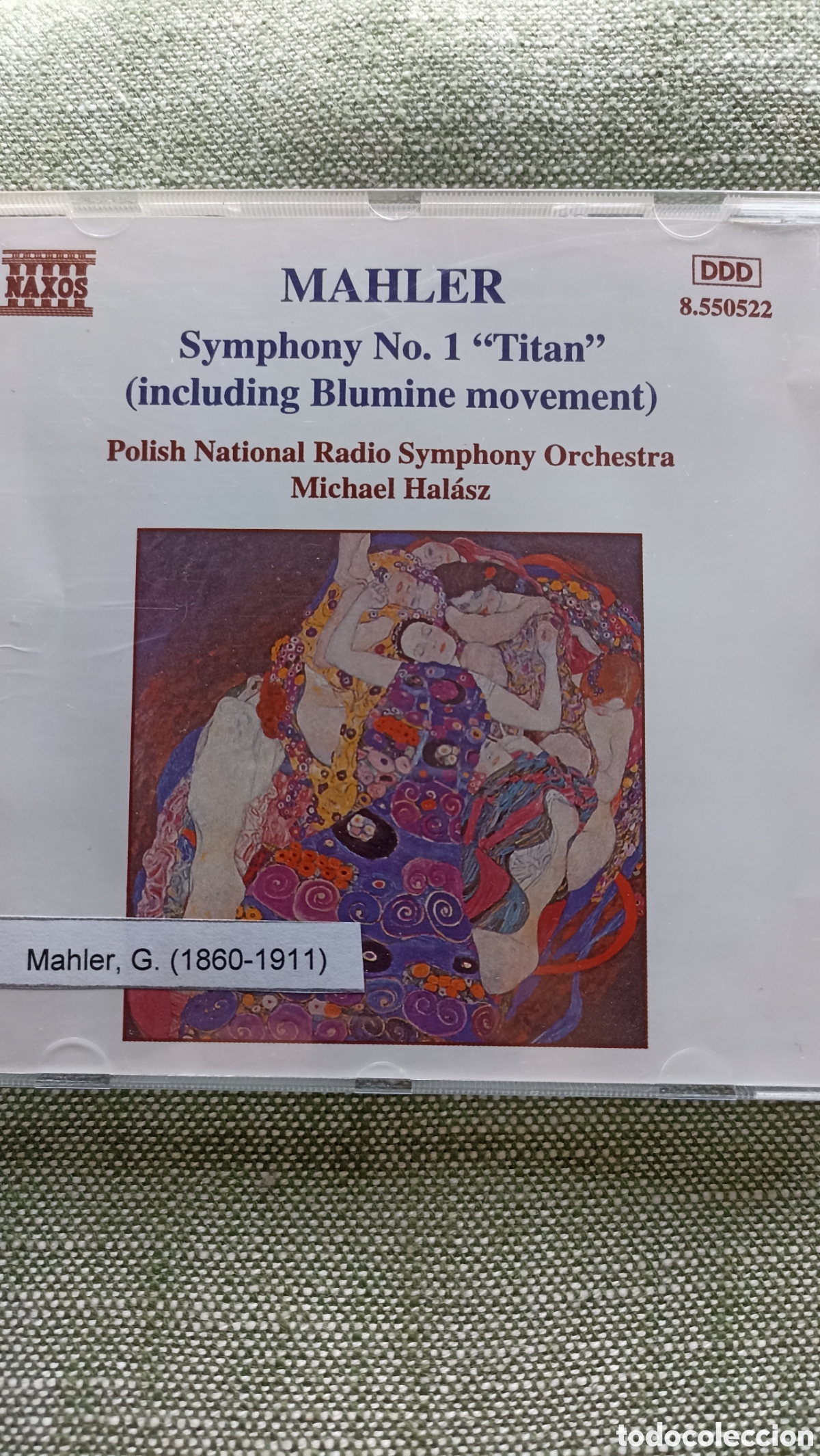 CDs de M&uacute;sica: Sinfon&iacute;a No. 1 &rdquo;Tit&aacute;n&rdquo; de Gustav Mahler, interpretada por la Orquesta Sinf&oacute;nica Nacional de la Radio