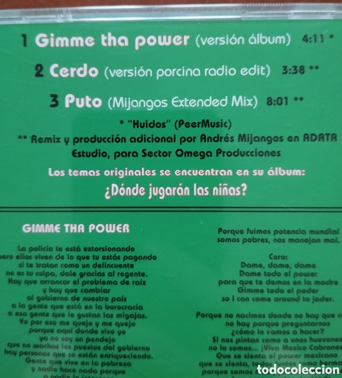 CDs de m&uacute;sica: Molotov - Gimme Tha Power - CD - Foto 3