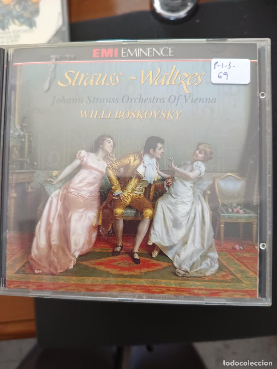 CDs de Musique: STRAUSS-WALTZES. DIR.: WILLI BOSKOVSKY. JOHANNES STRAUSS ORCHESTRA OF VIENNA