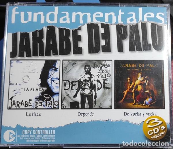 CDs de M&uacute;sica: JARABE DE PALO &ndash; LA FLACA / DEPENDE / DE VUELTA Y VUELTA BOX SET 3 CD'S Y LIBRETO