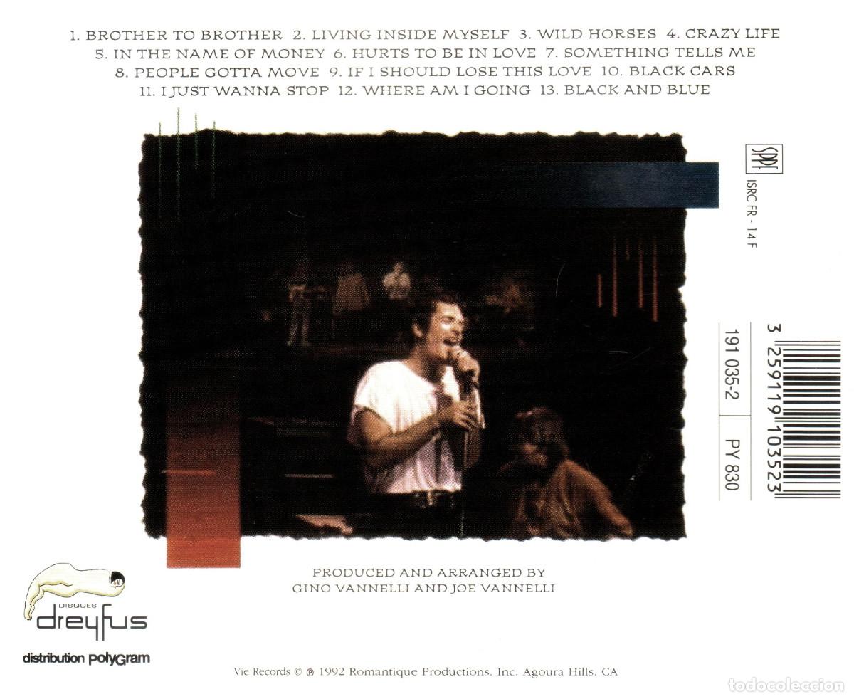 CDs de m&uacute;sica: GINO VANNELLI. LIVE. CD. - Foto 2