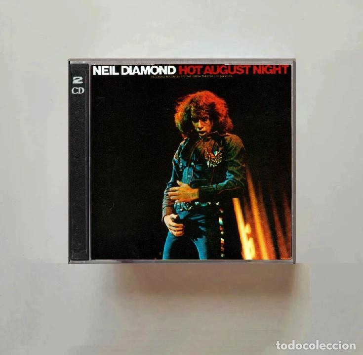 CDs de M&uacute;sica: [DOBLE CD]. NEIL DIAMOND. HOT AUGUST NIGHT.