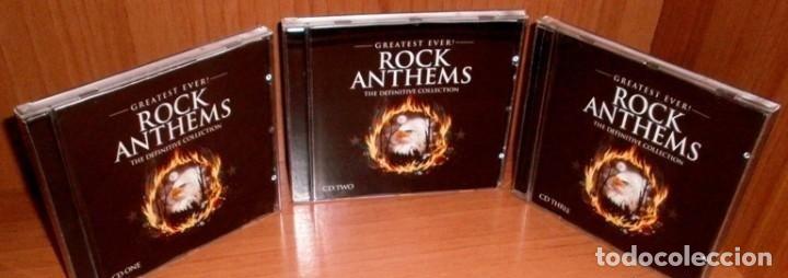 CDs de M&uacute;sica: [3 DISCOS]. ROCK. ANTHEMS. COMPLETO. NICKELBACK. MOT&Ouml;RHEAD. RAINBOW. TESLA. WHO. EUROPE.