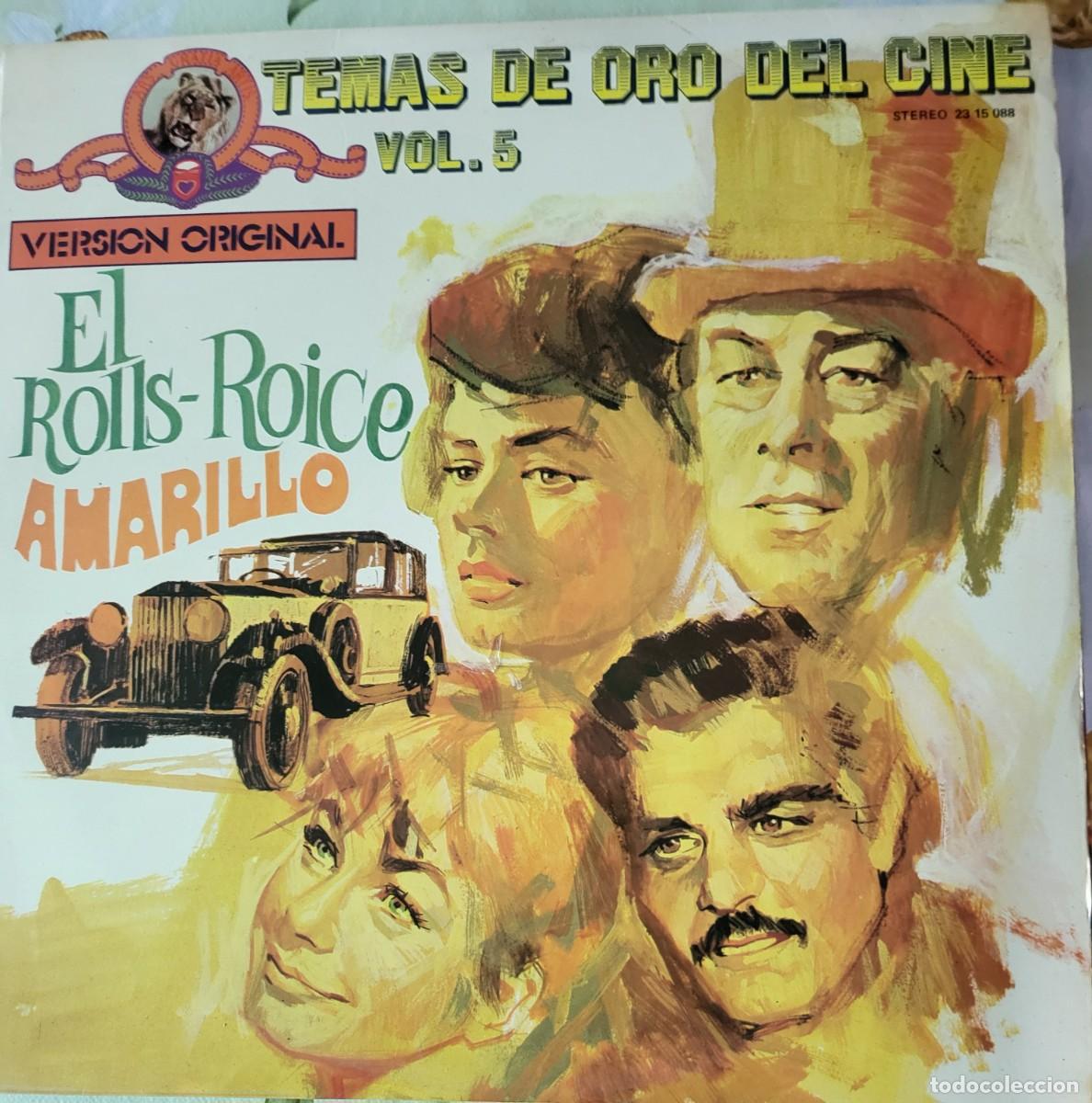 CDs de Musique: Ritz Ortolani banda sonora de la pel&iacute;cula El Rolls-Roice amarillo Lp sello MGM...