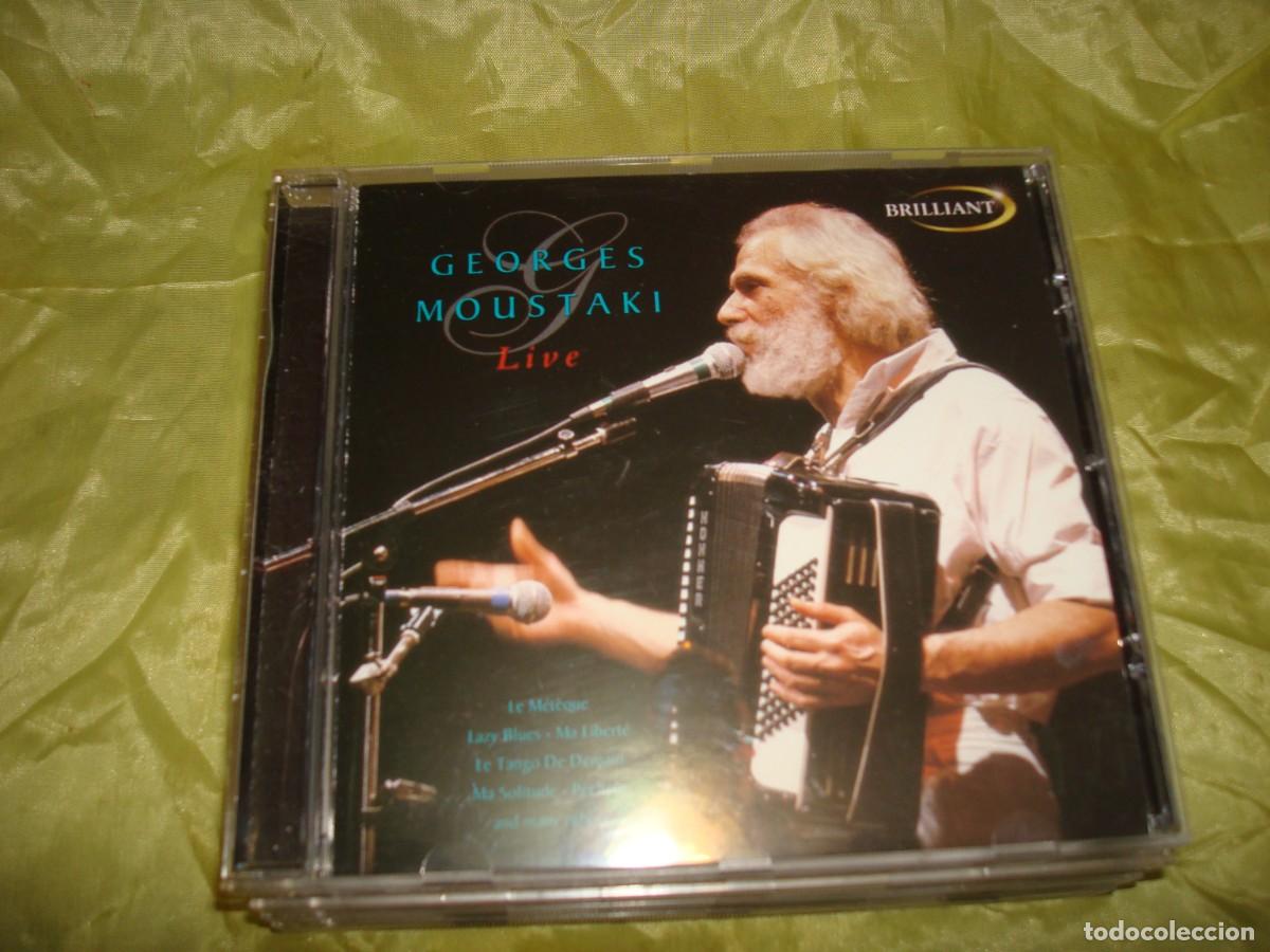 CDs de M&uacute;sica: GEORGES MOUSTAKI. LIVE. CD. IMPECABLE(#)