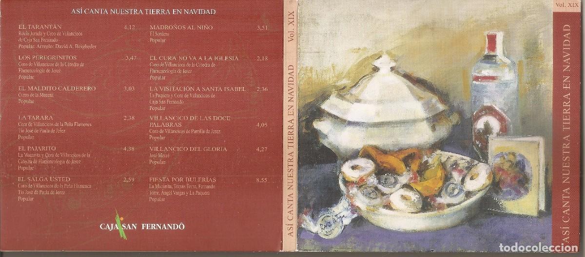 CDs de M&uacute;sica: ASI CANTA NUESTRA TIERRA EN NAVIDAD (EDICIONES DE LA CAJA SAN FERNANDO)